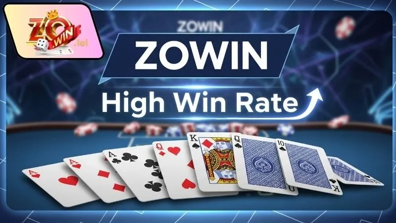Ưu điểm của game bài trực tuyến có tỷ lệ thắng cao Zowin