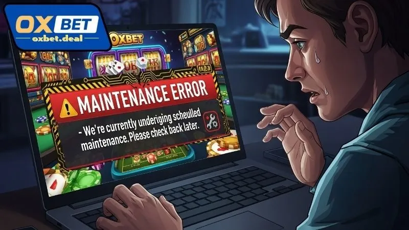 Thời gian bảo trì Oxbet